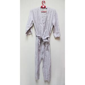 Totally Blown Purple Lavender Wrap Jumpsuit Size Small